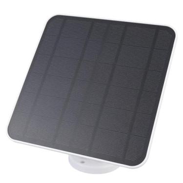 Imagem de Tangxi Carregador de Painel Solar de 12w, Painel Solar Monocristalino de Alta Eficiência para Câmera Essencial para o Spotlight XL Spotlight Câmera de Alimentador de Pássaro, Com Cabo