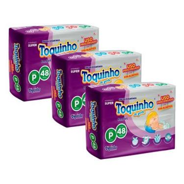Imagem de Kit 3 Fralda Infantil Bebe Toquinho Diguinho Atacado Barato, Sem gêner