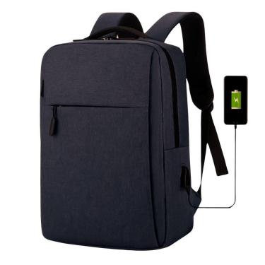 Imagem de Mochila Executiva Cinza Impermeável Notebook 15.6 Cinza