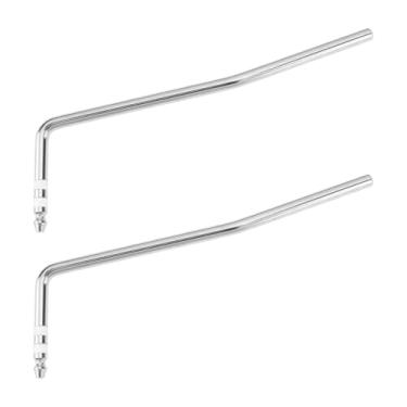 Imagem de Briny River 2 peças de braço de tremolo de guitarra de 6 mm compatível com Ibanez Edge Lo-Pro compatível com Edge Pro Silver