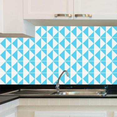 Imagem de Adesivo de Azulejo - Ladrilho Hidráulico - 15cm x 15cm - 24un - 064Azp