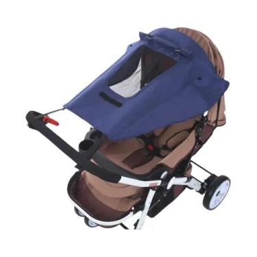 Imagem de Guarda-sol Universal Para Carrinho De Bebê, Proteção UV, Cobertura Par