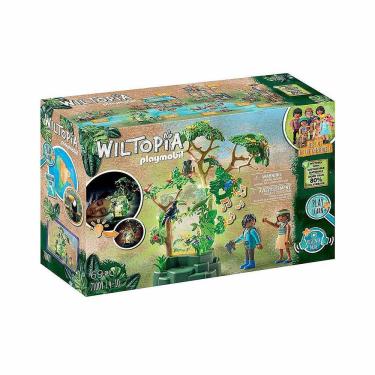 Imagem de Playmobil - Floresta Tropical Com Luz Noturna - Wiltopia - 71009