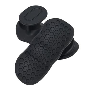 Imagem de Conjunto de fortalecedor de mão e exercitador de dedos, equipamento de treinamento de força de aderência, 2 peças (preto)