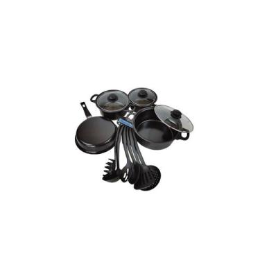 Imagem de Conjunto de panelas Rondon, utensílios de cozinha antiaderentes de 13 