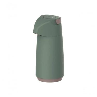 Imagem de Garrafa Térmica Tramontina Exata Com Ampola De Vidro 1 Litro Verde