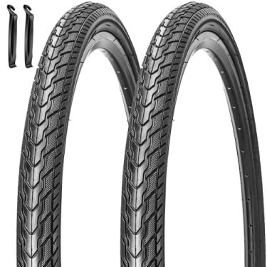 Imagem de Pneus de bicicleta de 26 x 1,75 (47-559) Pneus de bicicleta de 66 polegadas ou com tubos de bicicleta de 66 cm. Válvula Schrader de 32 mm adequada para pneus de bicicleta de 66 x 1,95 26 x 1,95 para