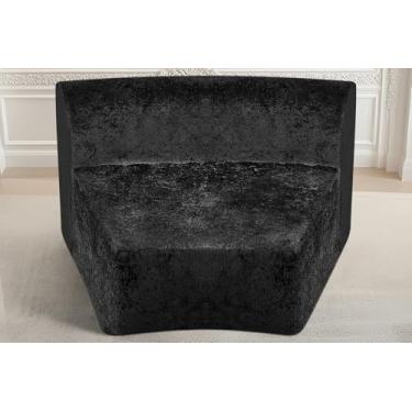 Imagem de Homguava Sofá secional modular, sofá de espuma de memória, cadeira de sofá individual com assento profundo, sofás estofados modernos para sala de estar, apartamento, escritório, sem necessidade de