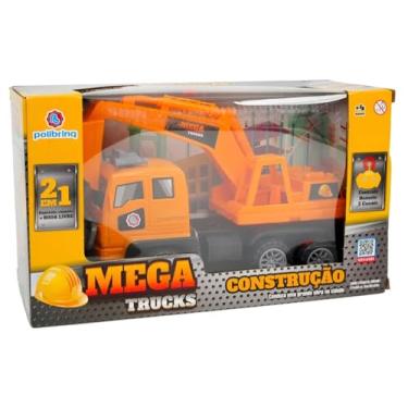 Imagem de Caminhão De Controle Remoto Construção Veículo De Brinquedo (Escavadeira)