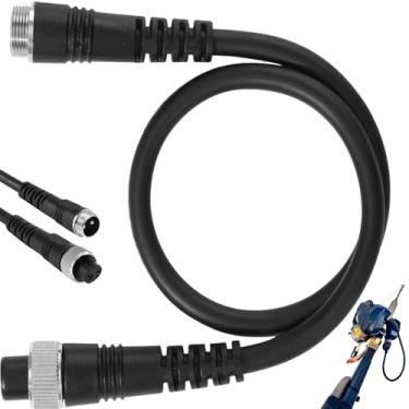 Imagem de HHLZDHH Cabo de alimentação à prova de ferrugem de 1,5 m - Cabo de alimentação de bateria de carretel de pesca elétrico - Compatível com Daiwa Tanacom Seaborg Leobritz BeastMaster Shimano Carretel de