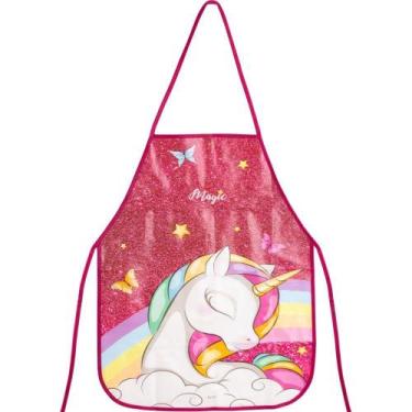 Imagem de Avental Escolar Decorado Magic Infantil Blister - BRW