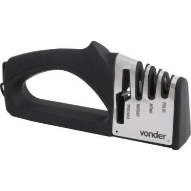 Imagem de Afiador de Facas e Tesouras Vonder com Videa e Cerâmica