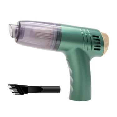 Imagem de Mini aspirador de pó, pequenos aspiradores de mão sem fio, carregament