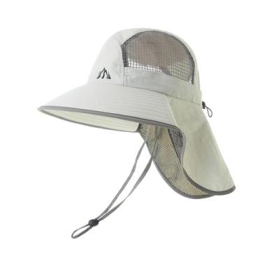 Imagem de Chapéu de proteção solar UV Moon Kitty dobrável de aba larga para mulh