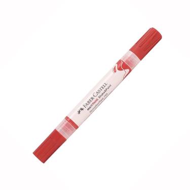 Imagem de Marcador permanente Multimark Vermelho - Faber-Castell