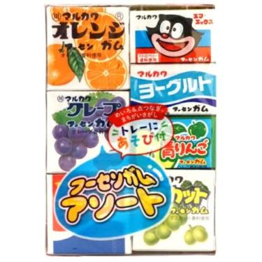 Imagem de Caixinha de Chiclete Fusen Gum Sortido com 07 Sabores Marukawa