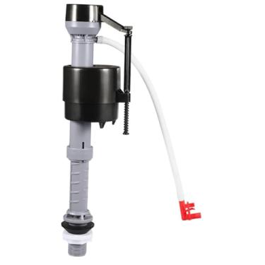 Imagem de Generic Válvula de enchimento para vaso sanitário, entrada inferior, acessórios de alto desempenho, portátil, fácil de instalar, prático, encaixe para tanque, Clipe Vermelho