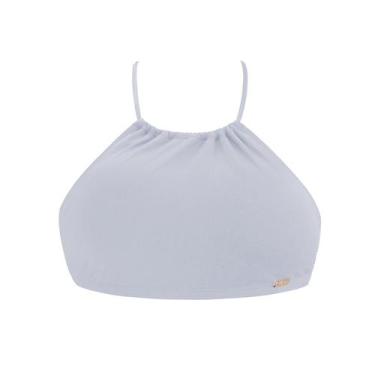Imagem de Top Busto de Biquíni Top Cropped Faixinha - Estigma, Branco, M