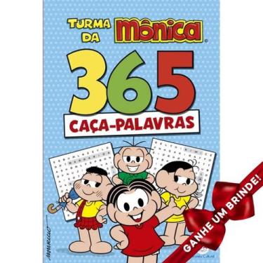 Imagem de Livro Turma da Mônica - 365 Caça-palavras Crianças Filhos Infantil Des