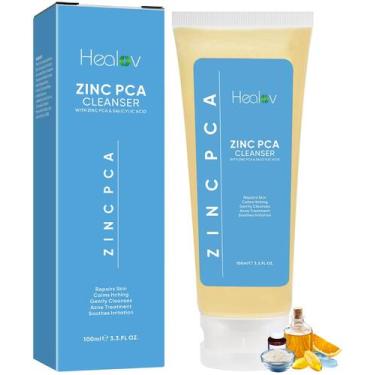 Imagem de Limpador Healov Zinc PCA para tratamento da acne 100ml