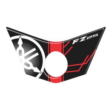 Imagem de Adesivo Protetor Tank Pad Fz25 2017 a 2020 Compatível Rabeta Resinado 