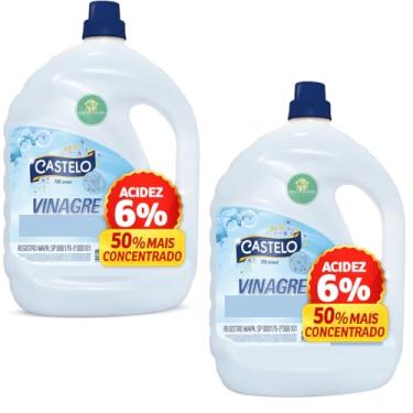 Imagem de Kit 2 × 5L – Vinagre Álcool Limpeza 6% (50% mais concentrado) – Multiuso & Econômico