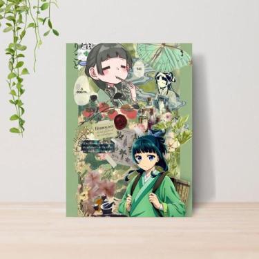 Imagem de Quadro Diários de uma Apotecária Anime A4  Placa MDF 19 - Lomi Art