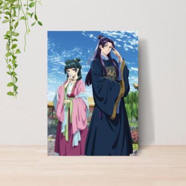 Imagem de Quadro Diários de uma Apotecária Anime A4  Placa MDF 10 - Lomi Art