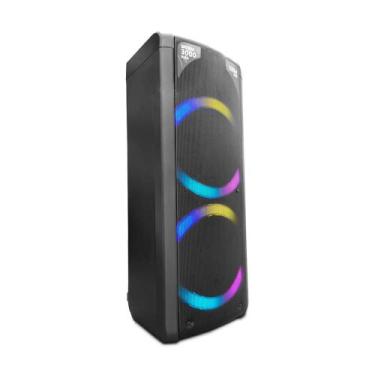 Imagem de Caixa De Som Amplificada Bluetooth Portátil Preta Pulse SP504- 600W RM