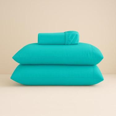 Imagem de Lençol 400 fios solteiro, casal, queen, king todos tamanhos ponto pali