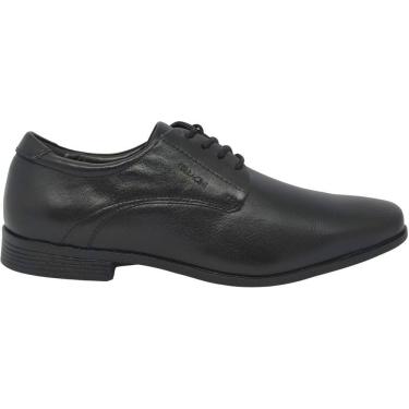 Imagem de Sapato Masculino Social Dia a Dia Trabalho Calce Fácil em Couro Bico Quadrado Ferracini 4465