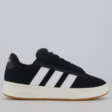 Imagem de Tênis Adidas Grand Court Alpha Preto e Branco, 41