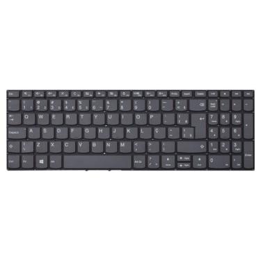 Imagem de Teclado para Notebook compatível com Lenovo V15 82NQ000TBR ABNT2 - bri