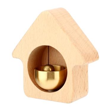 Imagem de Campainha para Abertura de Porta de Lojista, Campainha Magnética Madeira Faia Fácil Usar para Portas Entrada Cafés Portas Animais Estimação Geladeiras (Candy House)