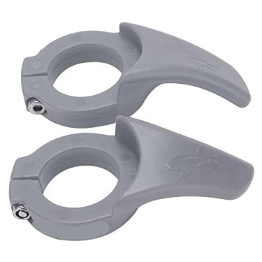 Imagem de Generic Descanso de Polegar para Guidão, Corda de Barra de Bicicleta, Extremidades de Guidão de Bicicleta para Mountain Bike (Cinza)