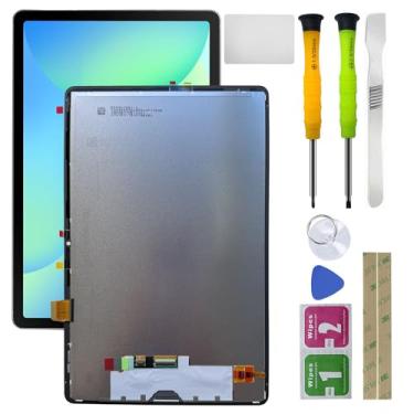 Imagem de Substituição do conjunto de tela sensível ao toque do digitalizador de LCD para Samsung Galaxy Tab S10 FE Wi-Fi SM-X520 S10 FE 5G SM-X526B Tela LCD digitalizador de substituição para montagem de tela