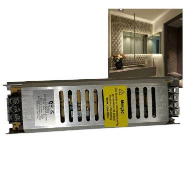 Imagem de Fonte Driver Chaveada 8,3a 12v Camera Cftv Perfil Fita De Led Bivolt Lustre Luminaria Potente