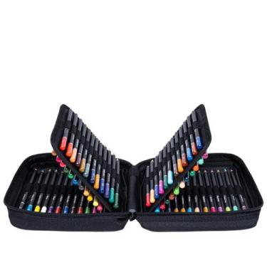 Imagem de Conjunto de lápis Sketch, 49 unidades com grafite e lápis de cor, além