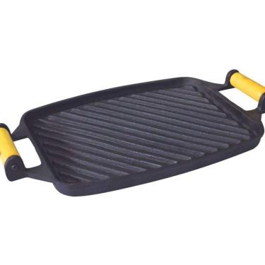 Imagem de Chapa Frisada de Ferro Fundido Medidas 24x30,5cm