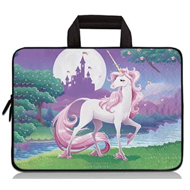 Imagem de Bolsa universal para tablet infantil de 7 a 9 polegadas, à prova de choque, bolsa de neoprene com zíper, bolsa portátil compatível com Apple iPad mini de 17.8 cm 20.3 cm 21.6 cm 22.6 cm 22.9 cm Apple