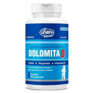 Imagem de Dolomita D Unilife 120 Cápsulas De 950mg