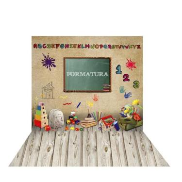 Imagem de Fundo Fotográfico Formatura Cenário Tecido 1,70 x 2,50m - Fadrix, FFOR