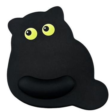 Imagem de Mouse Pad Cute Cat Silicone com suporte de pulso 23x29cm - yiweisai