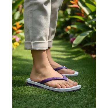 Imagem de Chinelo Feminino DuRio Air Salto Espuma EVA Conforto Estilo Vegano Ori