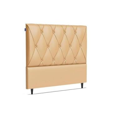 Imagem de Cabeceira Murat Facto Bege Casal (8x140x120) - Ortobom