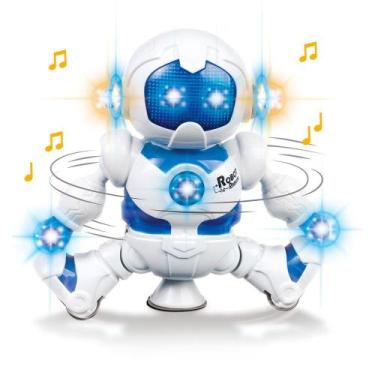 Imagem de Robô Brinquedo Robot Series Lunar Gira e Toca Musica Luzes - toys