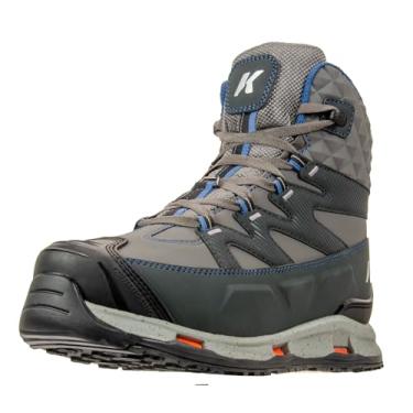 Imagem de Korkers Botas Bantam Lite para pescar/vadear, Sombra escura/azul, 45