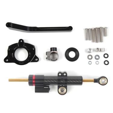 Imagem de Estabilizadores de amortecedor de direção Arashi com suporte para Kawasaki Z1000 2014-2016, controle de segurança de peças de acessórios de motocicleta