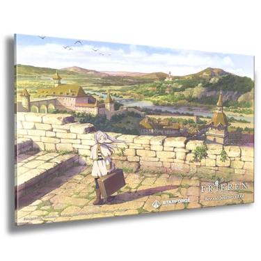 Imagem de STARFORGE Frieren Landscape - Frieren: Beyond Journey's End Anime Arte de parede acrílica impressa UV - 40,6 cm x 61 cm