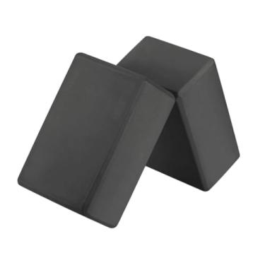 Imagem de simhoa Placa de tijolos para ioga, acessórios versáteis de EVA para academia, acessórios de ioga para condicionamento físico, posturas profundas, Preto
